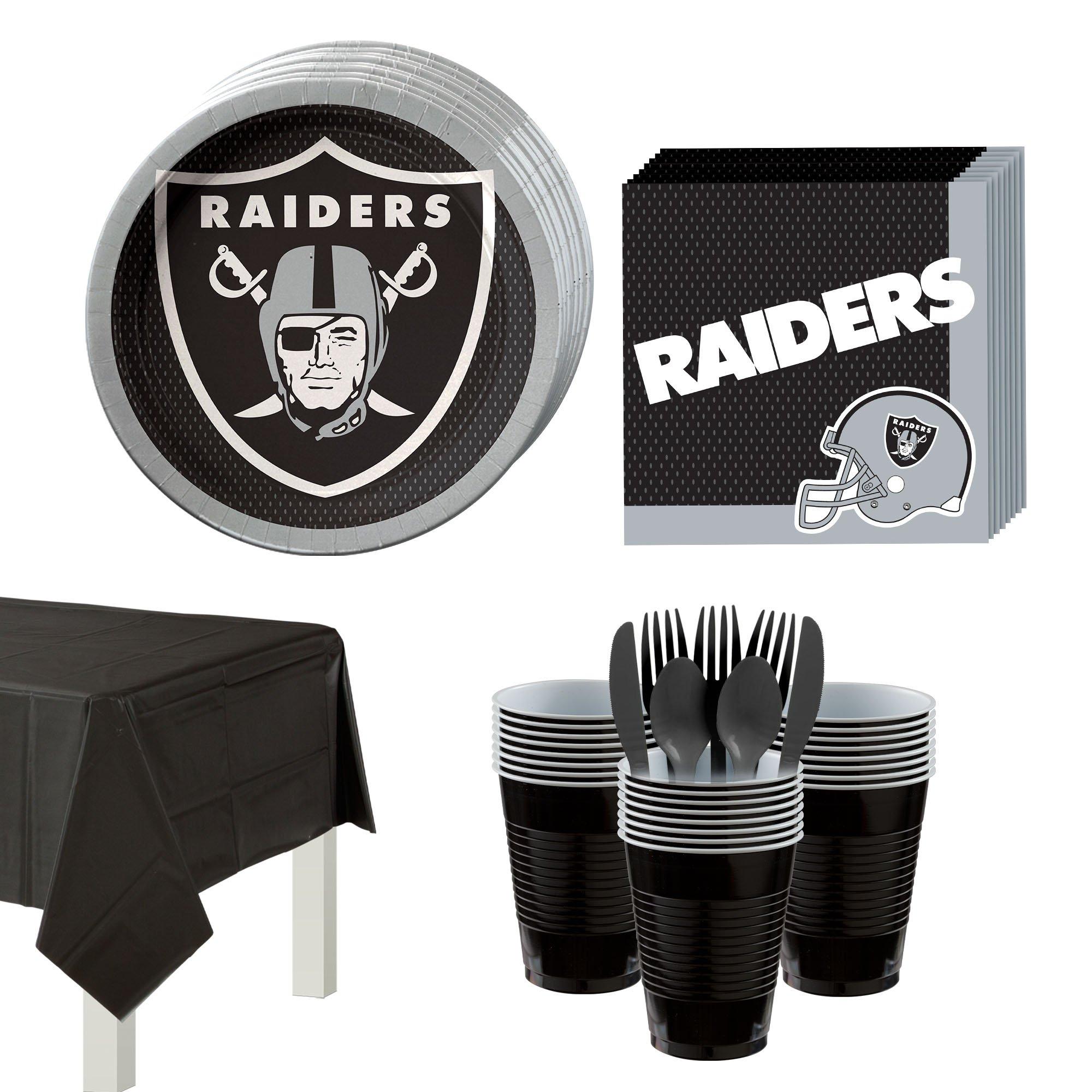 Las Vegas Raiders Party Supplies Pack